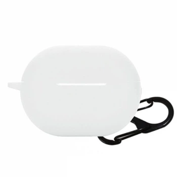 Силиконовый чехол Deexe Silicone Case (FH) для Huawei FreeBuds Pro 2 - White