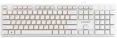 Клавіатура Gembird KB-MCH-03-W-UA White USB