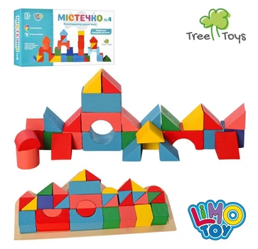 Деревянная игрушка Limo Toy Городок MD 2096