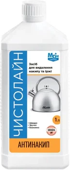 Засіб миючий MDM Чистолайн Антинакип 1 л (4820180110902/4820246521017)