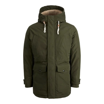 Парка Jack & Jones JJEMASH TEDDY PARKA SN XL Хаки 12211771-Forest Night