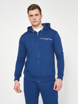 Толстовка на молнии мужская Tommy Hilfiger 10948.4 S (44) Электрик с принтом