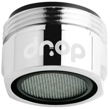 Водосберегающий аэратор DROP SP280T для смесителя - Экономия 50%, 10 л/мин, наружная М 28 мм