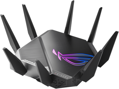 Маршрутизатор Asus ROG Rapture GT-AXE11000 WiFi6E / AX11000 / 2.5 Гбит/сек / USB 3G/4G