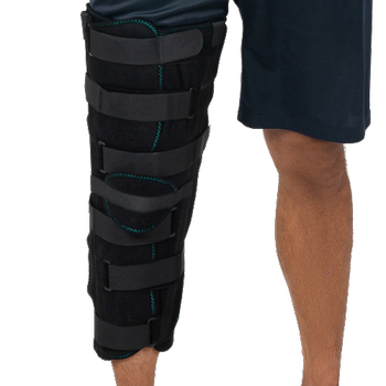 Тутор для колінного суглоба Vizor (Візор) 1145 1155 1165 з 2-ма ребрами жорсткості 55 см