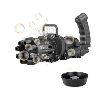 Детский автоматический пистолет пулемёт для мыльных пузырей Bubble Gun Blaster