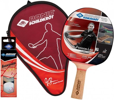 Набор для пинг-понга Donic Persson 600 Gift set 788450