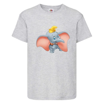 Футболка детская Дамбо (Dumbo) серо-лиловый (top DMB3 gr) 164 см