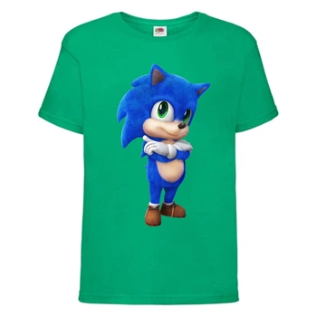 Футболка дитяча Соник крихітка (SONIC) зелена (snc grn-8) 116 см