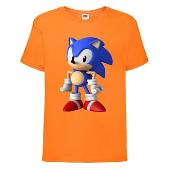 Футболка дитяча Соник варто (SONIC) помаранчева (snc or-06) 116 см