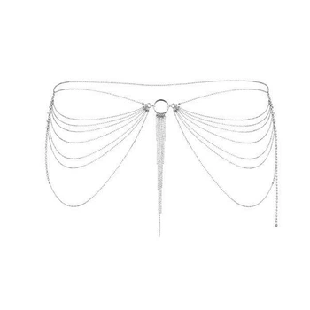 Цепочка трусики или лиф Bijoux Indiscrets Magnifique Waist Chain Серебристый ( SO2659 )