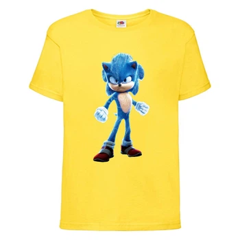Футболка дитяча Соник іскрить (SONIC) Жовта (snc yl-05) 104 см