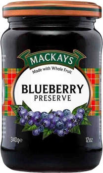 Джем Mackays Черника 340 г (637793029422)