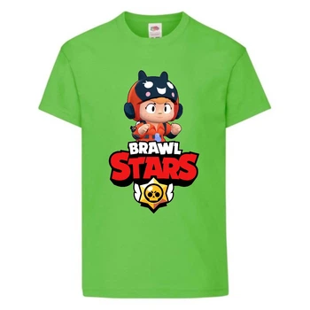 Футболка дитяча Бравл Старс Біа (Brawl Stars BEA) светлозеленого (BS ligr-1) 104 см
