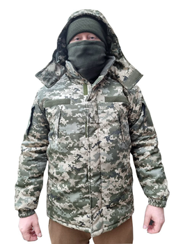 Куртка зимова тактична піксель 56 р