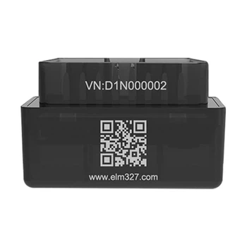 Сканер диагностики авто ELM327 Bluetooth OBD2 V1.5 V01H4 Black (530436)