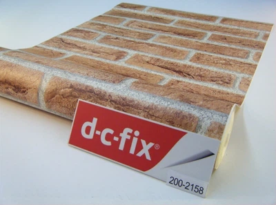 Самоклейка декоративна D-C-Fix Цегла оранжевий напівглянець 0,45 х 15м (200-2158)