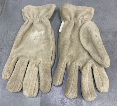 Перчатки зимові флісові Wolftrap пальців колір Койот тактичні рукавички зимові універсальний розмір M-L