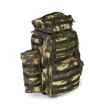 Большой тактический водонепроницаемый военный рюкзак из кордуры для армии и зсу на 85+10 литров