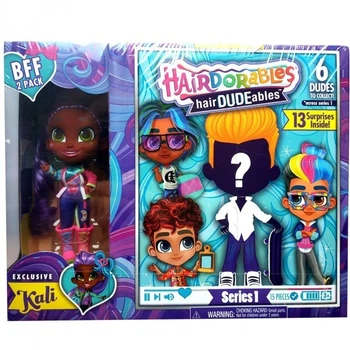Hairdorables Kali Модна парочка сюрприз 2 ляльки хлопчик і дівчинка