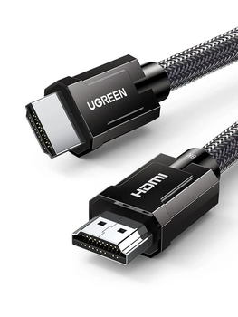 Кабель HDMI UGREEN 8K HDMI 2.1 сверхскоростной 60 Гц 48 Гбит/с 1 м Black (HD135)
