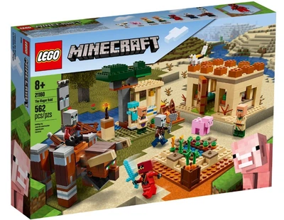 Конструктор LEGO Minecraft Патруль розбійників 562 деталі (21160)