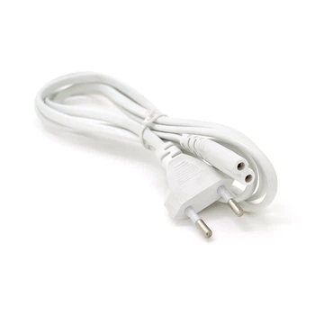 Кабель питания 1.5m, 0.5mm, PC-184/2 CEE7/16-C7 2 pin (для бытовой техники), White Voltronic PC-184CEE7/16-C7-CCA-1,5