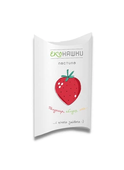 Пастила Еко Няшки Полунична без цукру 50 г