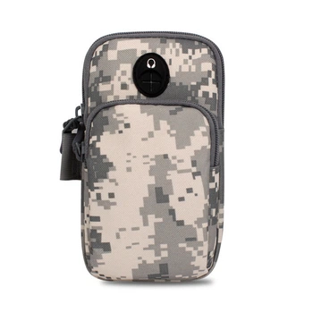 Cумка для бега, сумка - чехол на руку JNB PB-56 (Army Grey)
