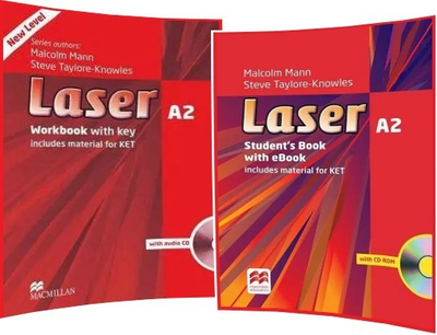 Laser 3rd Edition. Student'S Book+Workbook. A2. Macmillan.