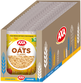 Упаковка каши овсяной моментального приготовления АХА 40 г х 20 шт (4820008124531)