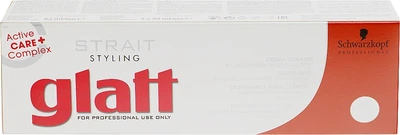 Набір для вирівнювання волосся - Schwarzkopf Professional Strait Styling Glatt kit 0 (cr/82ml + balm/2x40ml) (146991-89062)