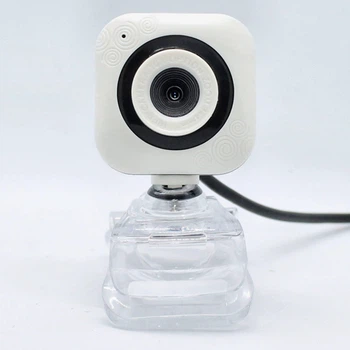 Веб-камера с микрофоном WebCam White-02