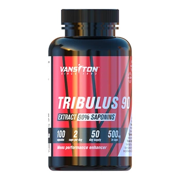 Vansiton, Стимулятор тестостерону Трибулус 90, 100 капсул (VAN-59018)