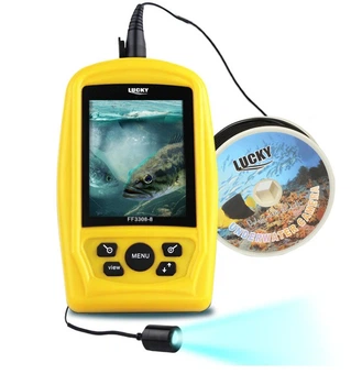 Подводная камера LUCKY FF3308-8 для рыбалки с цветным дисплеем 3.5 "Желтый (SUN4785)