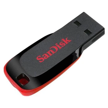Флеш пам'ять SanDisk USB 2.0 Cruzer Blade 128Gb Black/Red