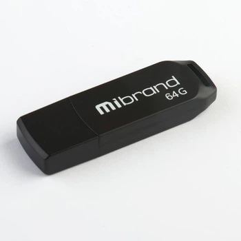 USB Флешка 64Gb Mibrand USB 2.0 Mink Black KT-FF