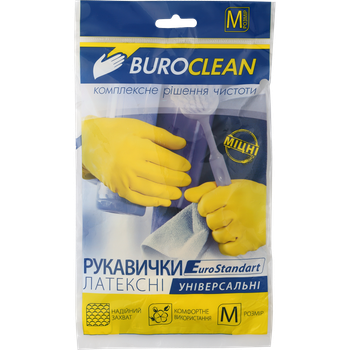 Перчатки хозяйственные BuroClean размер M (10200301)