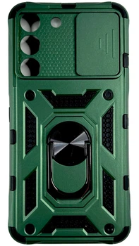Чохол Camshield з кільцем-підставкою на Samsung Galaxy S22 зелений
