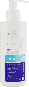 Гель для очищения кожи лица с гиалуроновой кислотой и пребиотиком - Leda Face Skin Cleansing Gel 200ml (906882-29385)