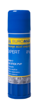 Клей-карандаш Buromax PVP Expert 21г (BM.4917)