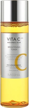 Освітлюючий тонер із вітаміном С - Missha Vita C Plus Brightening Toner 200ml (801599-8422)