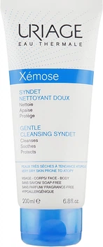 Мягкий очищающий пенящийся гель-крем без мыла - Uriage Xemose Syndet Nettoyant Doux 200ml (24981-1509)