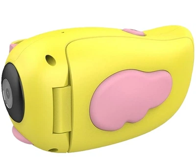 Детская видеокамера Smart Kids Video Camera, Детская цифровая мини видеокамера с Творческой студией и играми Желтая