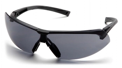 Тактические стрелковые очки с подвешенными линзами Pyramex Onix (gray) серые