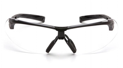 Тактичні стрілкові окуляри з підвішеними лінзами захисні відкриті Pyramex Onix (clear) прозорі