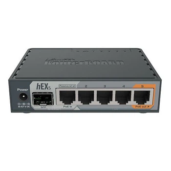 Маршрутизатор MikroTik RouterBOARD hEX s (RB760iGS)