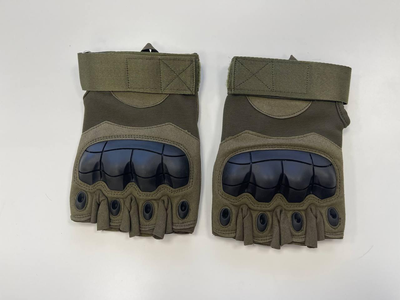 Тактические беспалые перчатки XL