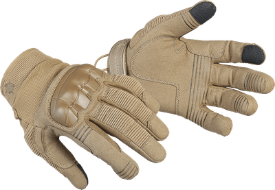 Тактичні рукавички Tru-spec 5ive Star Gear Hard Knuckle Impact As M TAN499 (3839004)