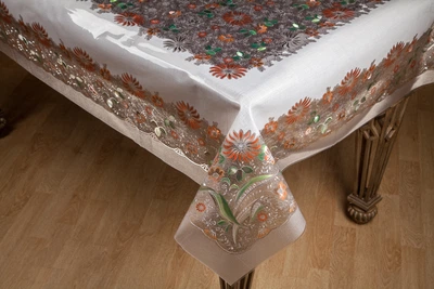 Скатерть виниловая Meiwa "Голограмма" 120х150cм (317-3) (LP Venice)